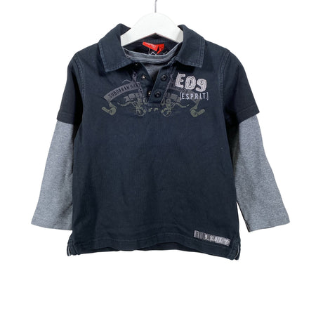 Unisex Esprit - Trikotaažist pluus, suurus 104 - 110 - Must ()