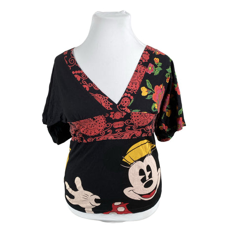 Unisex Desigual - T-särk, suurus 42 - Must ()
