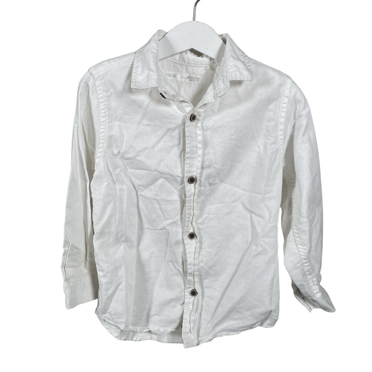 Unisex Next - Triiksärk, suurus 104 - 110 - Valge (1)