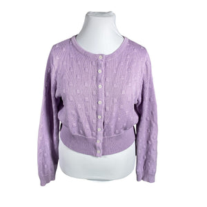 Unisex Hell Bunny - Kardigan, suurus 46 - Lilla (1)