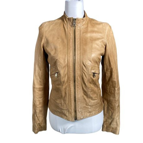 Unisex Massimo Dutti - Nahktagi, suurus 36 - Pruun ()