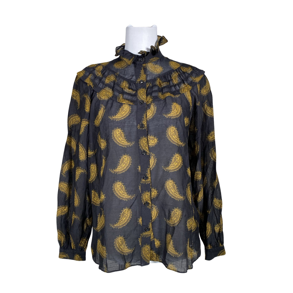 Unisex Massimo Dutti - Pluus, suurus 40 - Pruun (1)