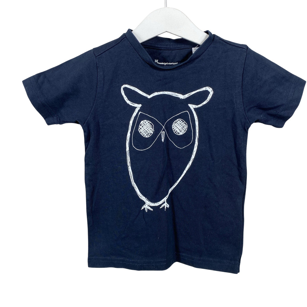 Unisex Knowledge Cotton Apparel - T-särk, suurus 86 - 92 - Sinine (1)