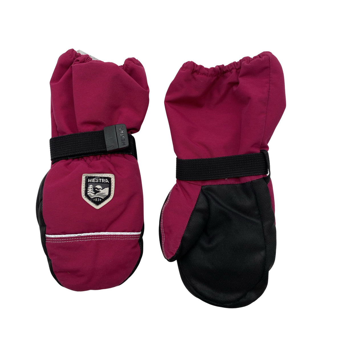 Unisex Hestra - Talvekindad, suurus 3 - 4 vuotta - Roosa (1)