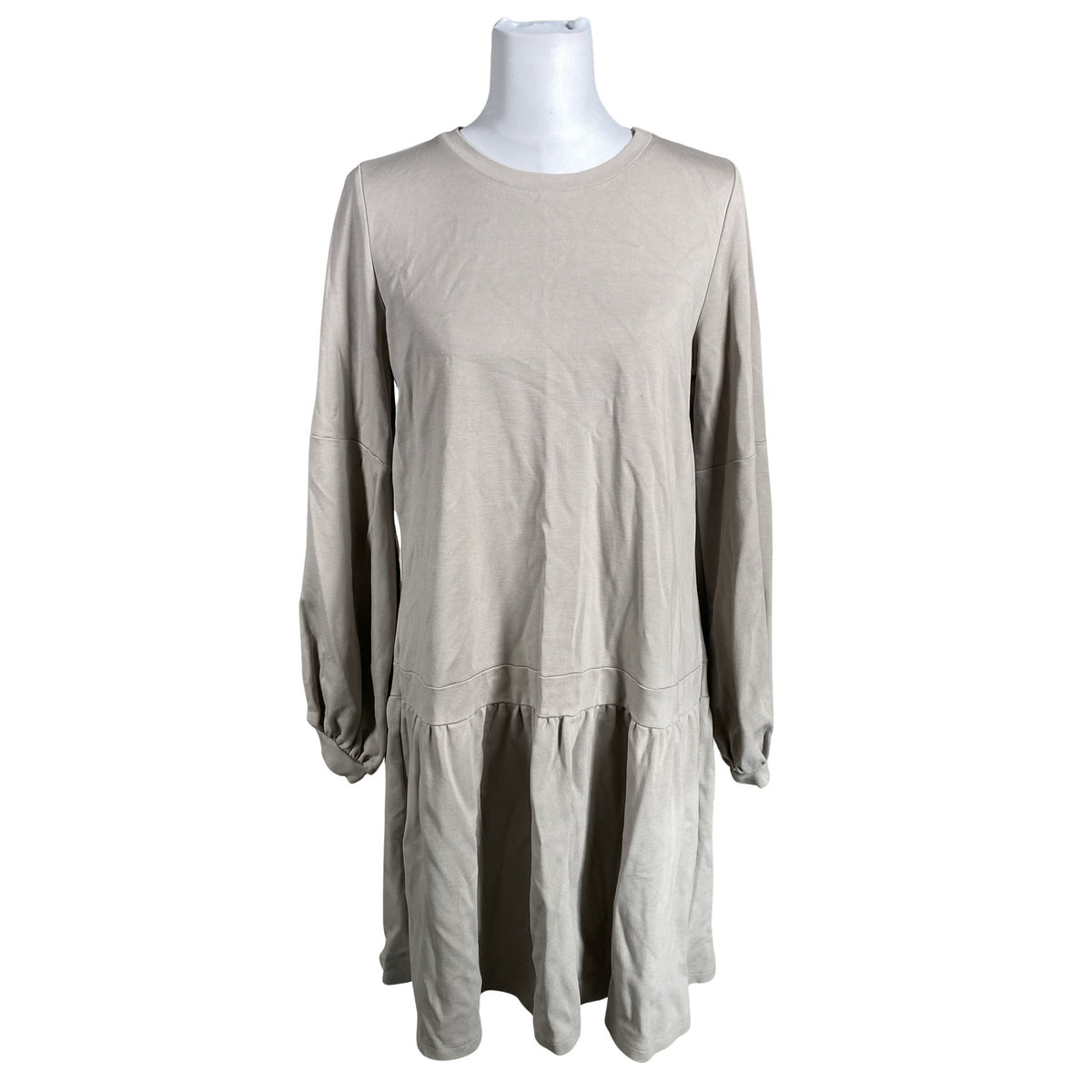 Unisex Gauhar - Trikotaažist kleit, suurus 40 - Beige (1)