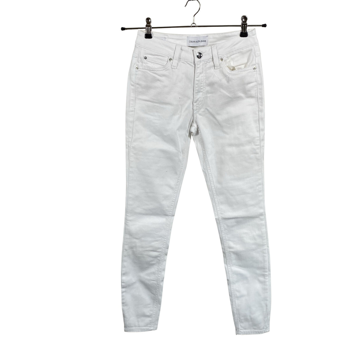 Unisex Calvin Klein Jeans - Teksad, suurus W27 - Valge (1)