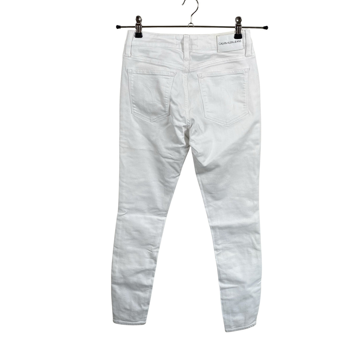 Unisex Calvin Klein Jeans - Teksad, suurus W27 - Valge (2)