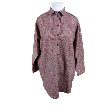 Unisex DeFacto - Flanellsärk, suurus L - Veinipunane ()