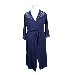 Unisex Rosme - Hommikumantel, suurus 44 - Sinine (1)