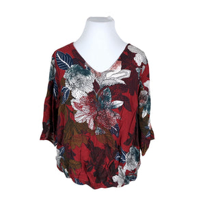 Unisex Junarose - Pluus, suurus 46 - Veinipunane (1)