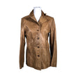 Unisex Handmade - Nahktagi, suurus 40 - Pruun ()