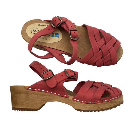 Unisex Moheda - Kontsaga rihmikud, suurus 39 - Punane ()