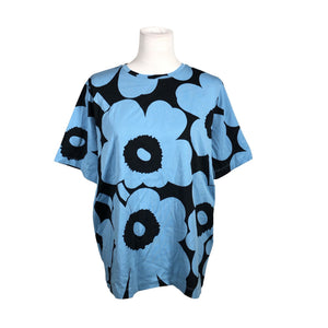 Unisex Marimekko - T-särk, suurus 40 - Helesinine (1)