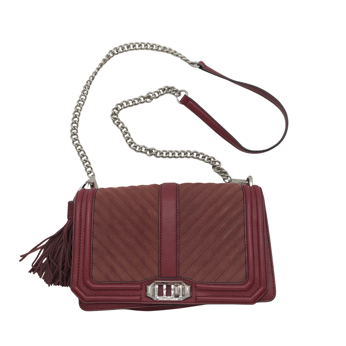Unisex Rebecca Minkoff - Õlakott, suurus Mini - Veinipunane (1)