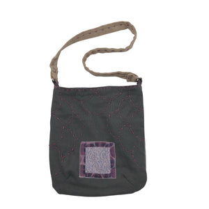 Unisex Handmade - Õlakott, suurus Midi - Hall (1)