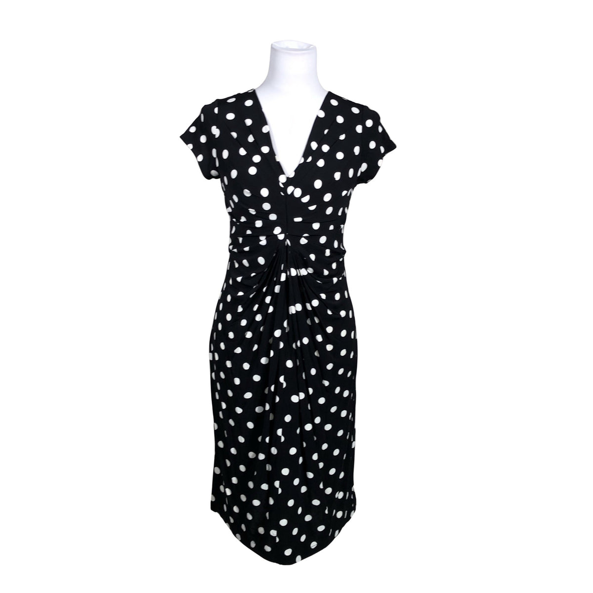 Unisex Andiata - Trikotaažist kleit, suurus 38 - Must (1)