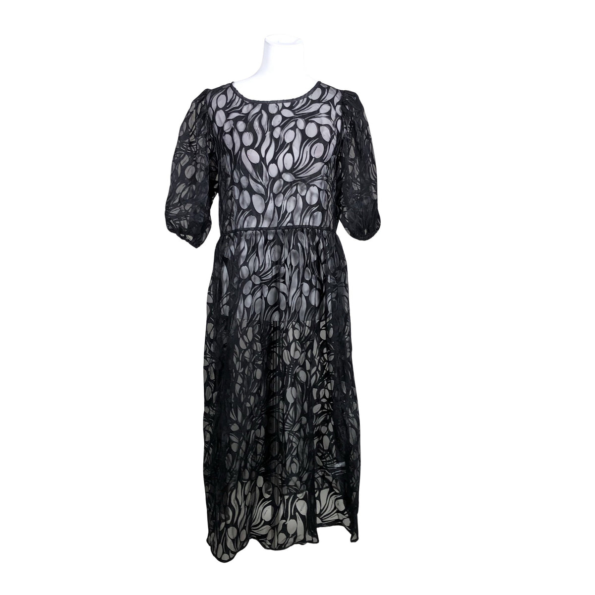 Unisex Uhana Design - Õhuke kleit, suurus 38 - Must (1)