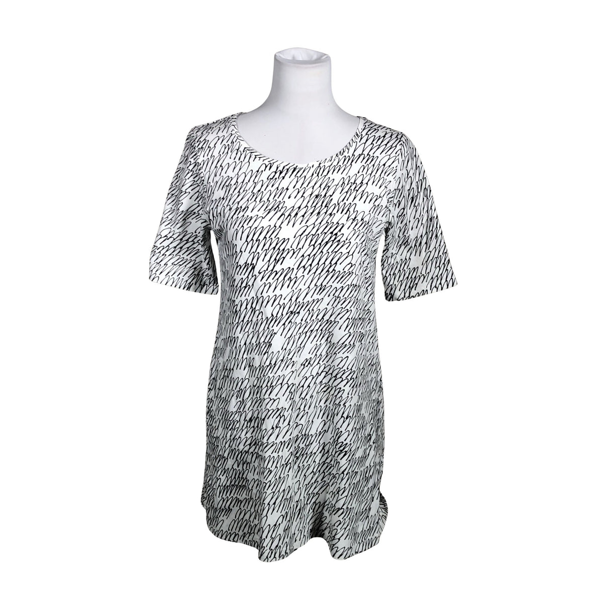 Unisex Nanso - Trikotaažist tuunika, suurus 36 - Valge (1)