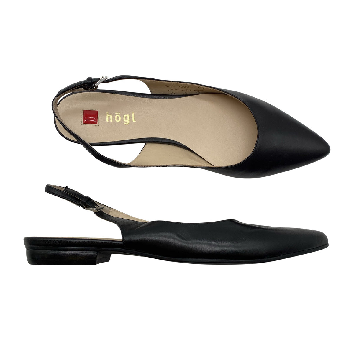 Unisex Högl - Baleriinad, suurus 39 - Must (1)
