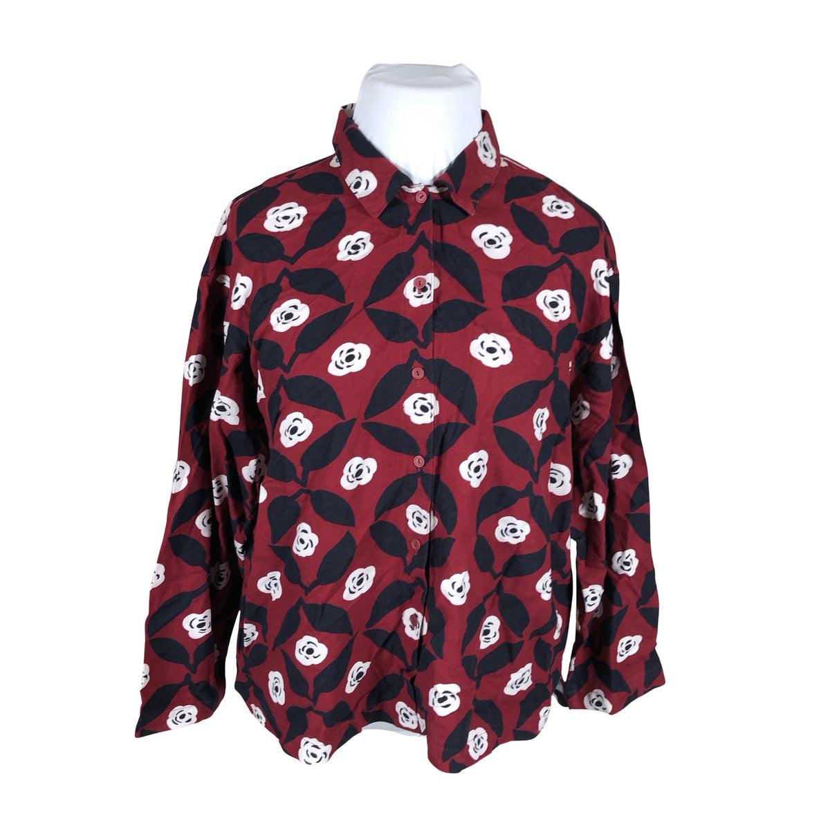 Unisex Uniqlo - Triiksärk, suurus 42 - Veinipunane (1)