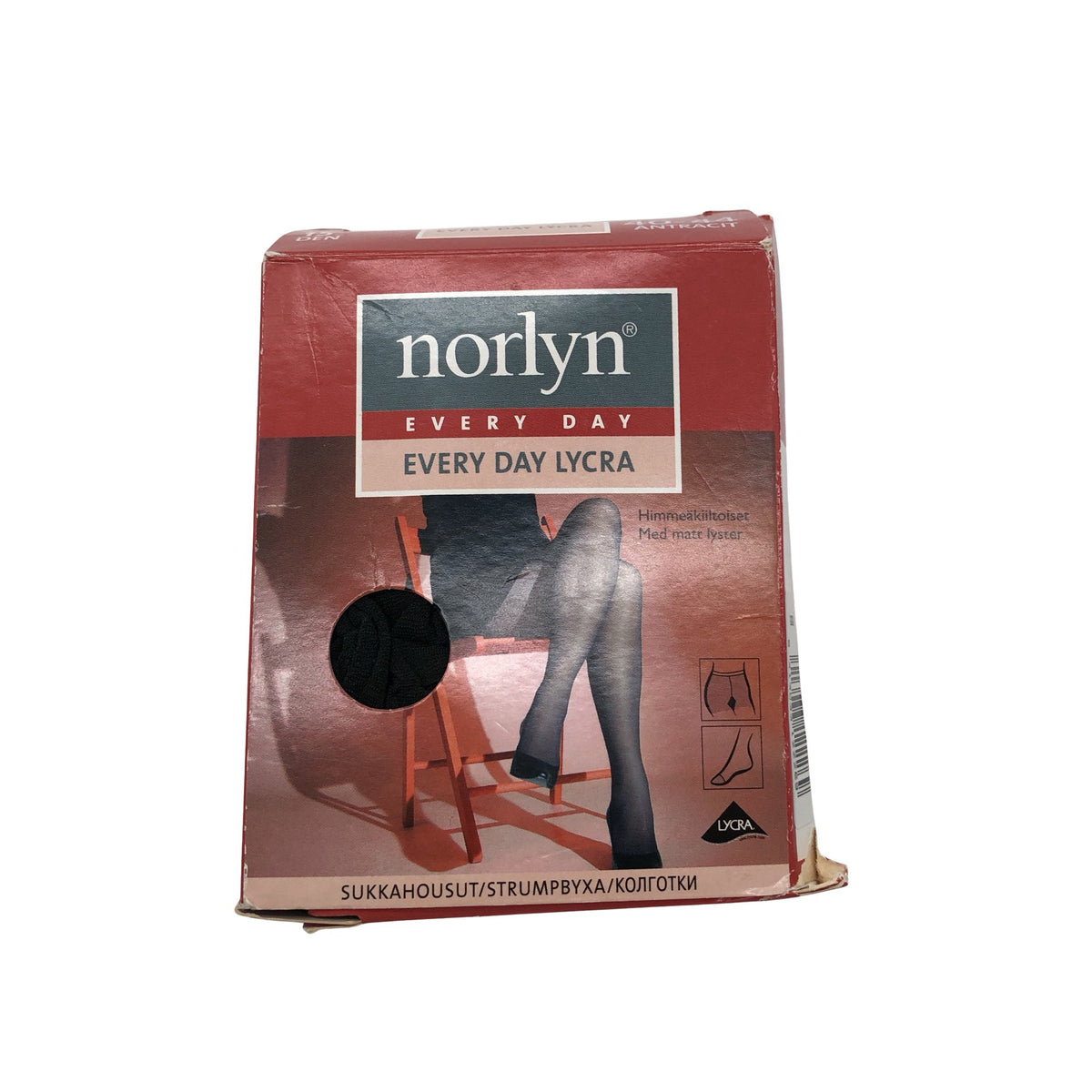 Unisex Norlyn - Sukkpüksid, õhukesed, suurus 42 - Must (1)