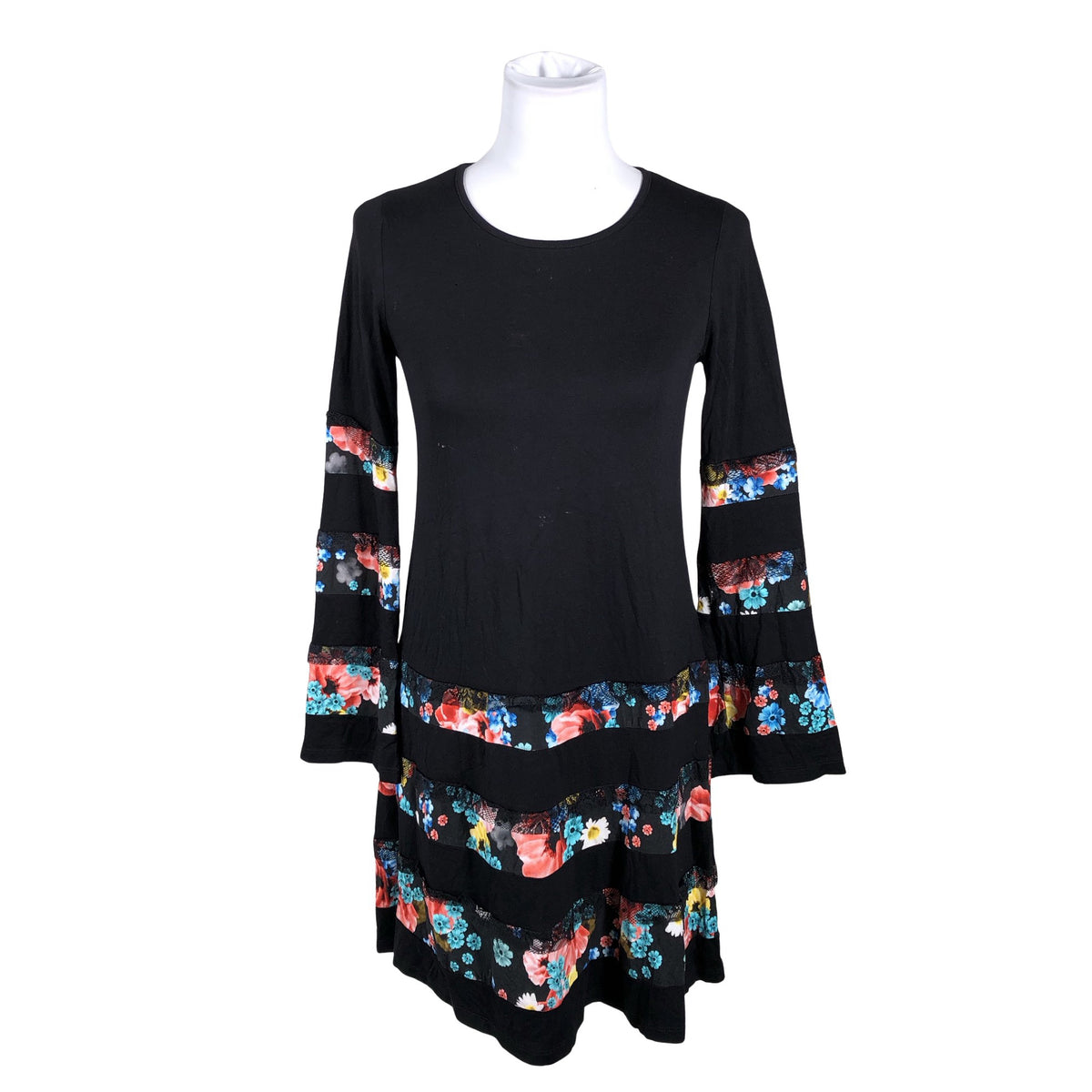Unisex Desigual - Trikotaažist kleit, suurus 36 - Must (1)