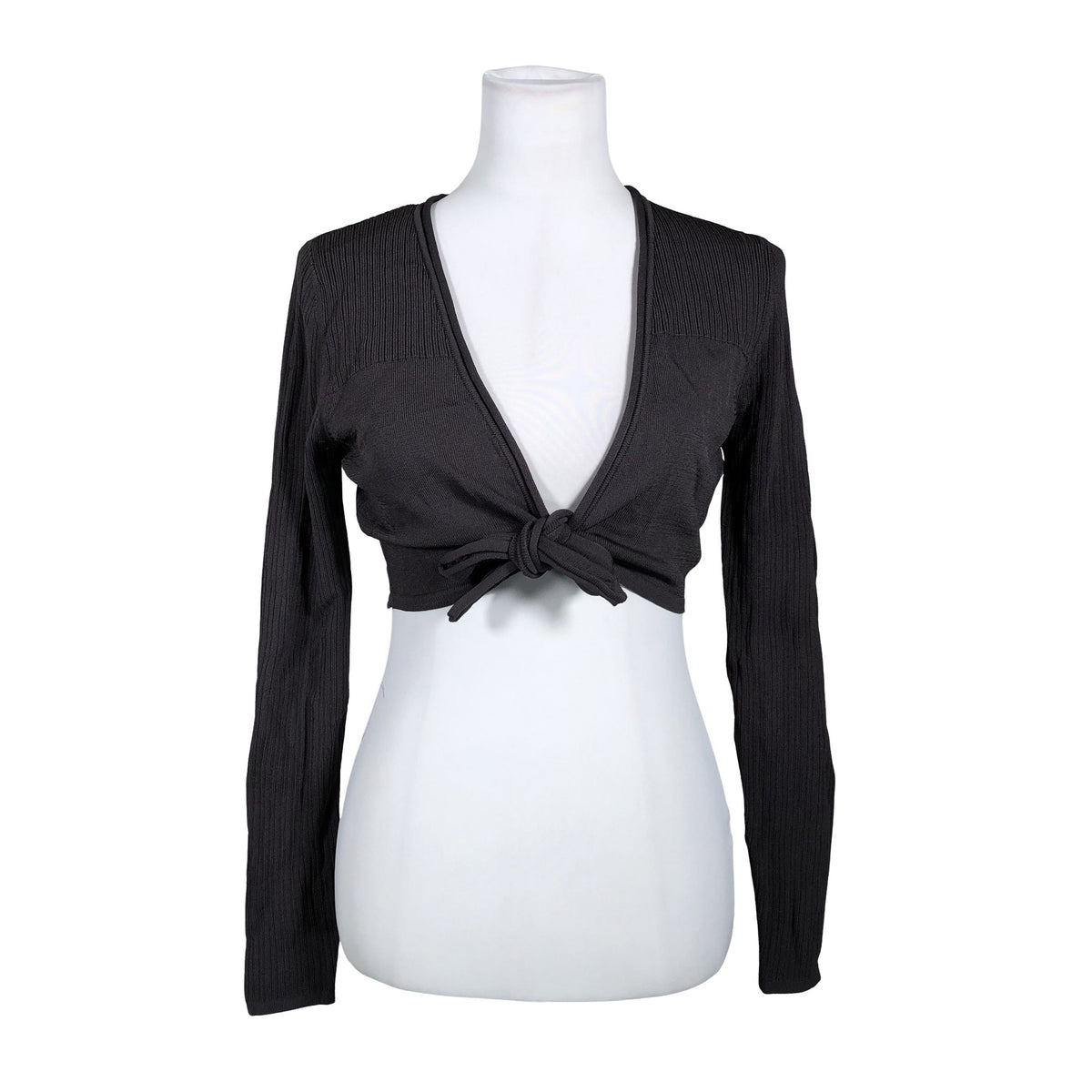 Unisex Bandolera - Kootud boolero, suurus 36 - Hall (1)