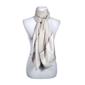 Unisex L'asessor - Õhuke sall, suurus Maxi - Hall (1)