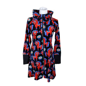 Unisex Taimi - Hommikumantel, suurus 36 - Must (1)