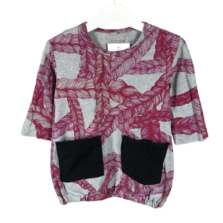 Unisex Handmade - Trikotaažist pluus, suurus 104 - 110 - Hall ()