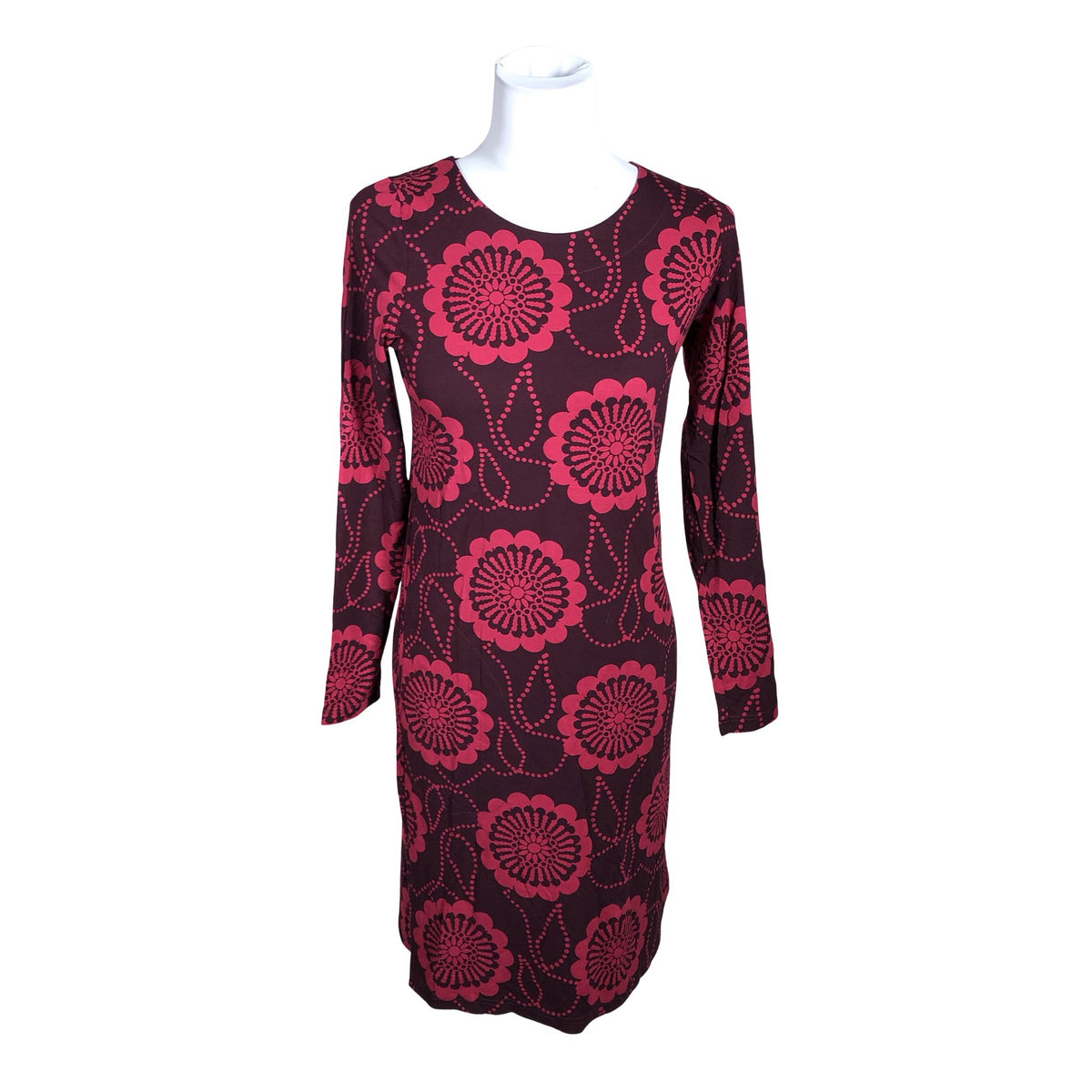Unisex Nanso - Trikotaažist kleit, suurus 36 - Punane (1)