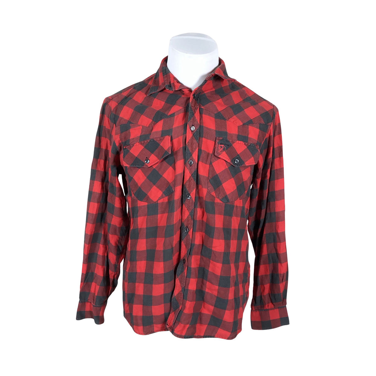 Unisex Fjällräven - Flanellsärk, suurus M - Punane (1)