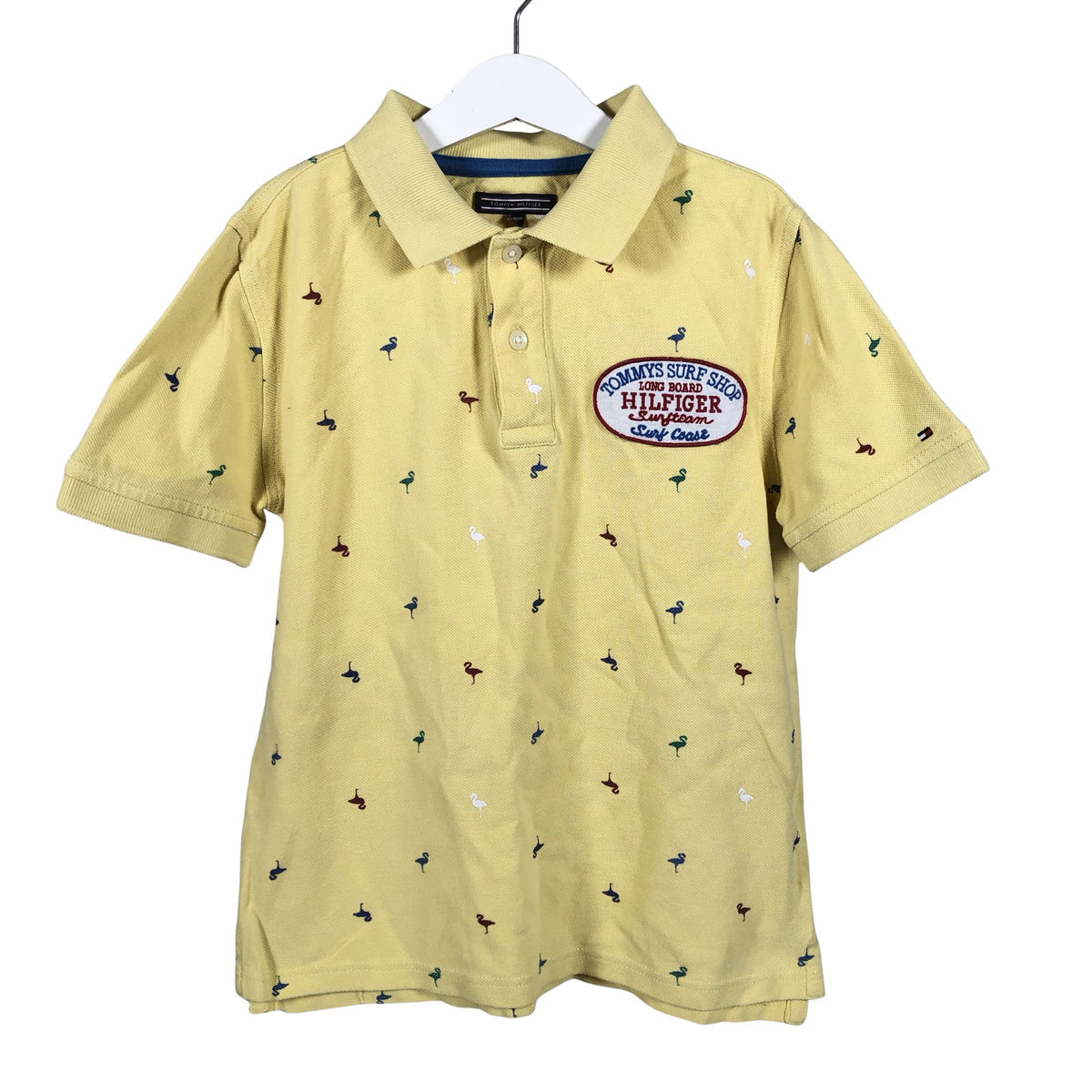 Unisex Tommy Hilfiger - Polosärk, suurus 134 - 140 - Kollane (1)