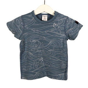 Unisex Polarn O. Pyret - T-särk, suurus 80 - 86 - Helesinine (1)
