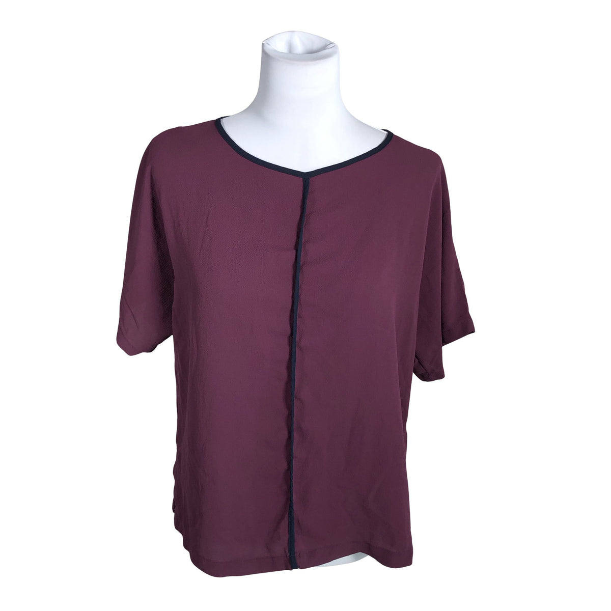 Unisex Marks&Spencer - Lühikeste käistega pluus, suurus 40 - Lilla (1)