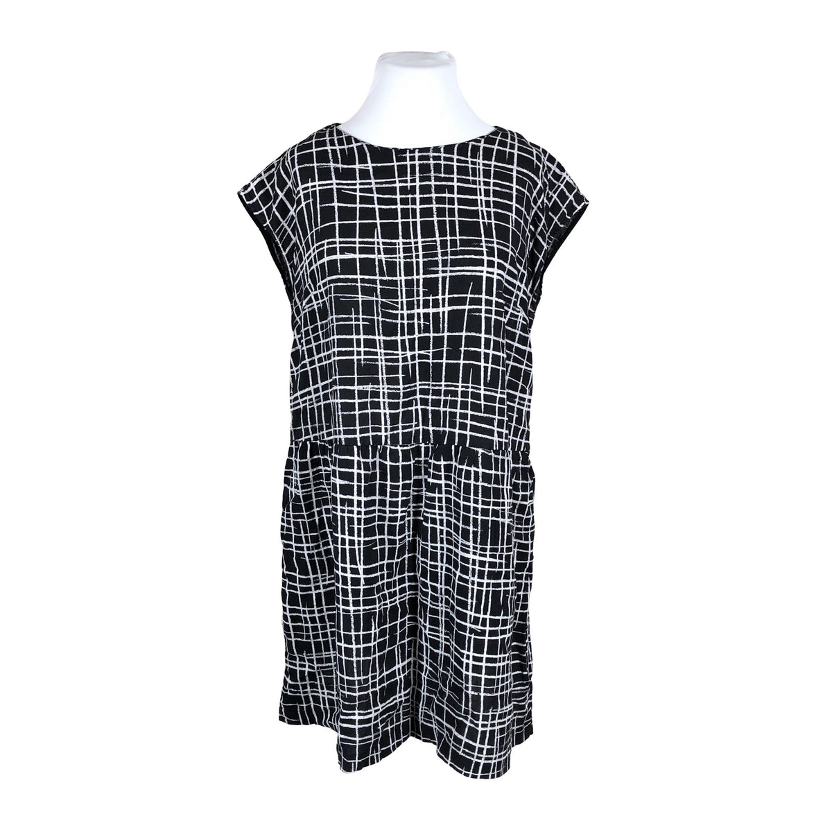 Unisex Marimekko - Mitteveniv kleit, suurus 46 - Must (1)