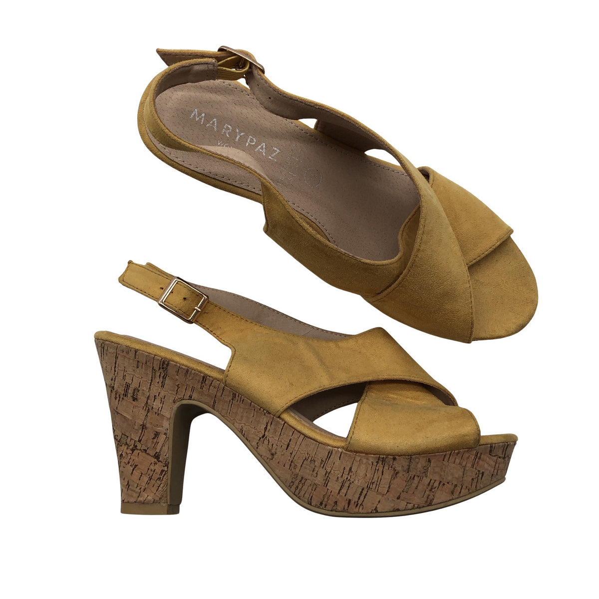 Unisex Marypaz - Kontsaga rihmikud, suurus 38 - Oranž (1)
