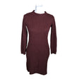 Unisex Anna Field - Kootud kleit, suurus 36 - Veinipunane ()