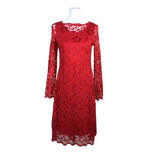 Unisex Muotikuu - Pidulik kleit, suurus 36 - Punane (1)