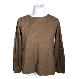 Unisex Muji - Kampsun, suurus 36 - Pruun (1)