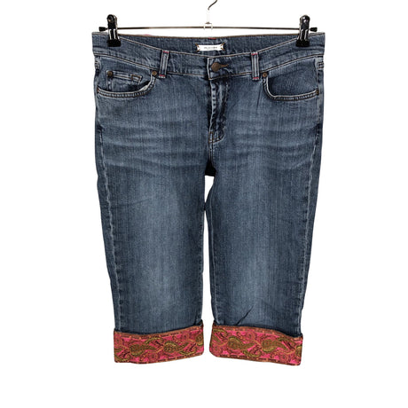 Unisex Sand - Teksast poolpikad püksid, suurus W31 - Sinine ()