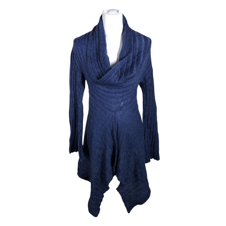 Unisex Holopainen - Kootud tuunika, suurus 38 - Sinine ()