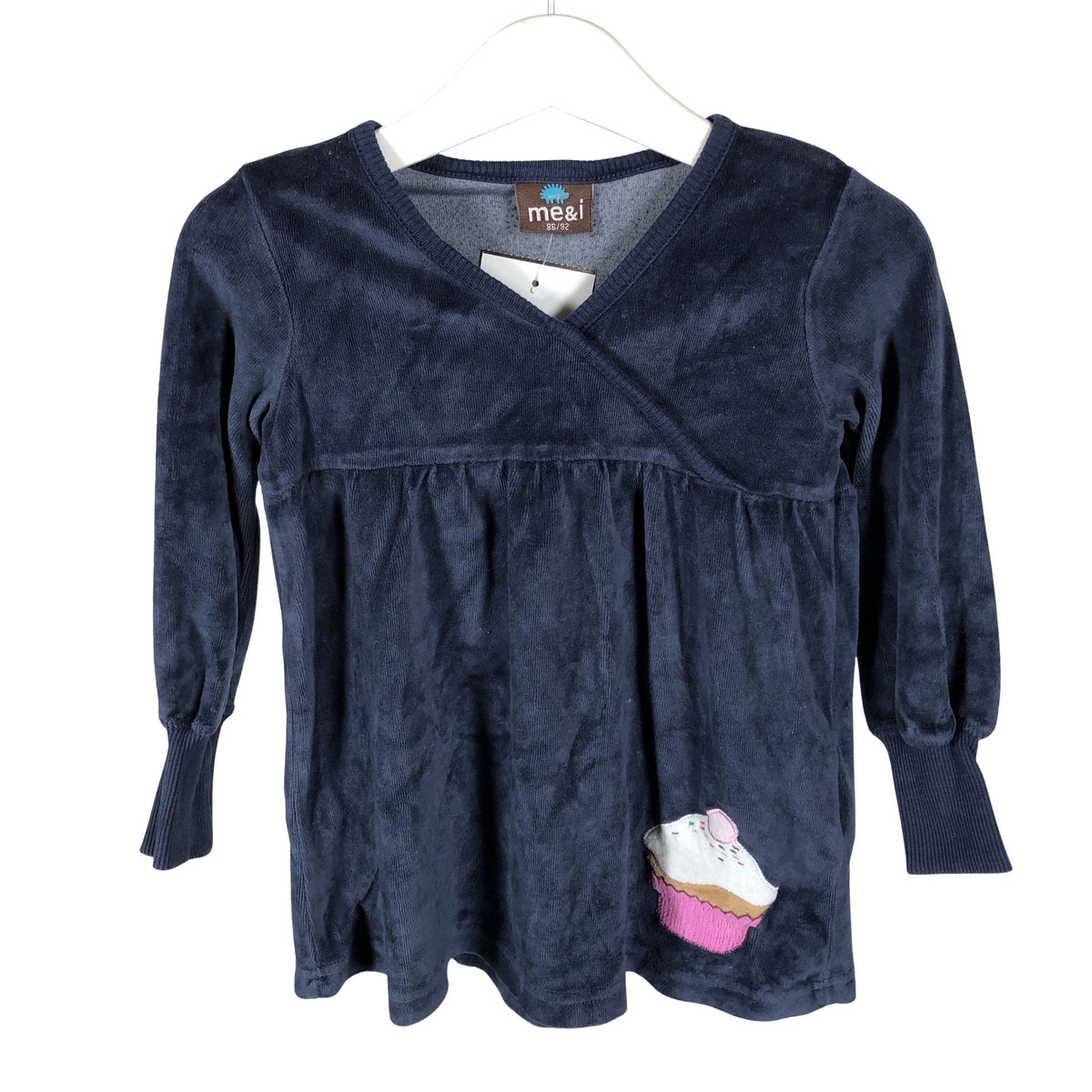 Unisex me&i - Trikotaažist kleit, suurus 86 - 92 - Sinine (1)