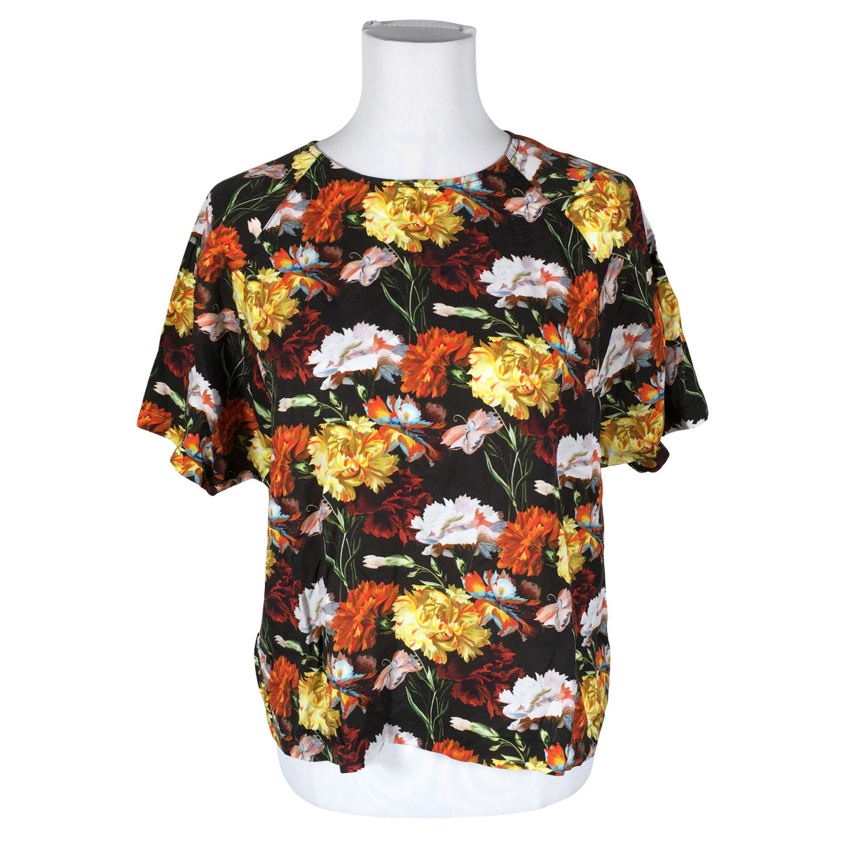 Unisex Makia - Lühikeste käistega pluus, suurus 34 - Pruun (1)
