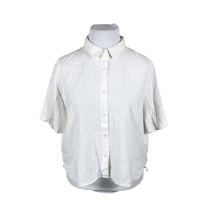 Unisex Noom - Lühikeste käistega pluus, suurus 46 - Valge (1)