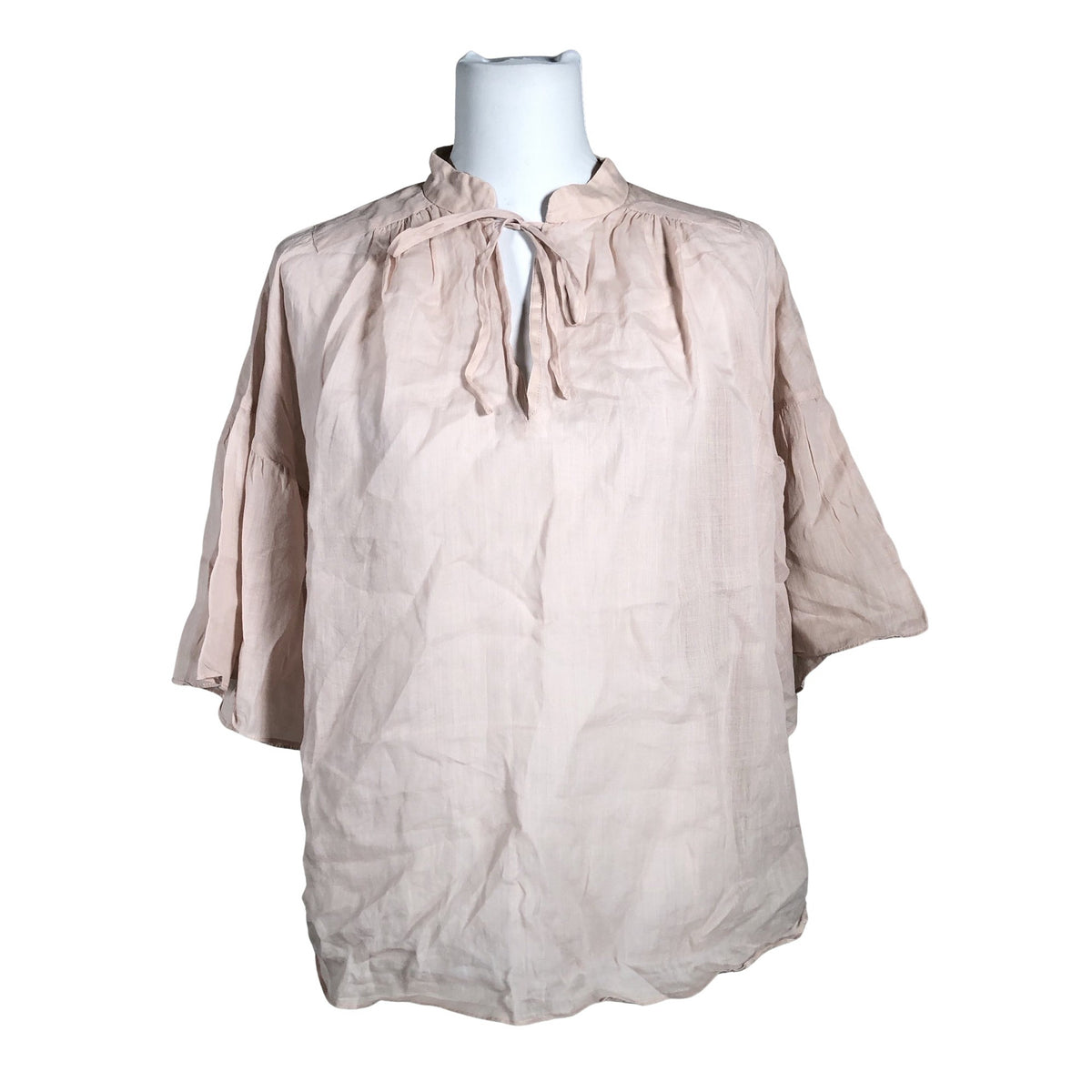 Unisex Second Female - Lühikeste käistega pluus, suurus 38 - Heleroosa (1)