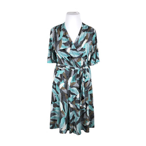 Unisex Donna Nordica - Trikotaažist kleit, suurus 42 - Türkiis (1)