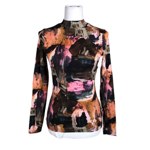 Unisex Aarrelabel - Trikotaažist pluus, suurus 36 - Oranž (1)