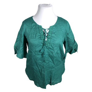 Unisex Benetton - Lühikeste käistega pluus, suurus 42 - Roheline (1)