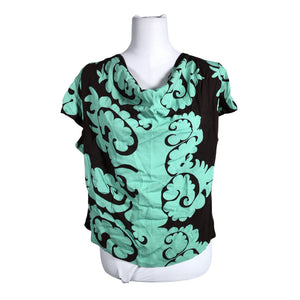 Unisex Handmade - Lühikeste käistega pluus, suurus 40 - Roheline (1)
